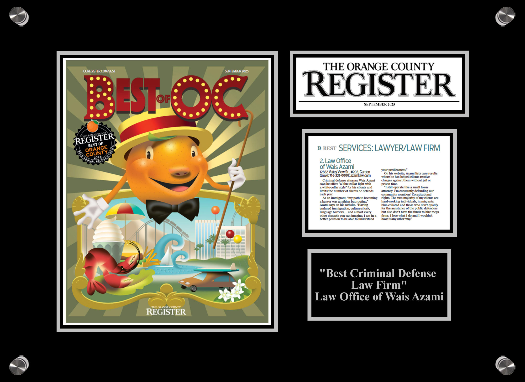 Best of OC 2025, Orange County Register